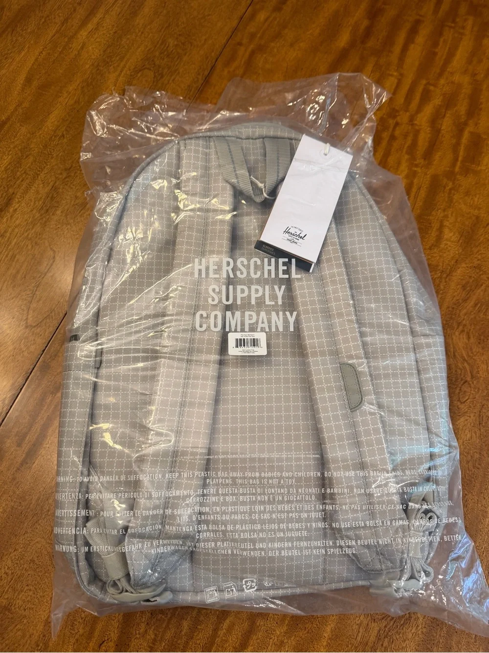 HERSCHEL SUPPLY COMPANY unisex Pop Quiz Grid - London Fog Backpack - 25L